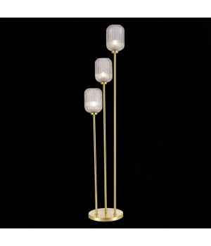 SL1154.325.03 Торшер ST-Luce Латунь/Коньячный E27 3*60W GRAN-foto2