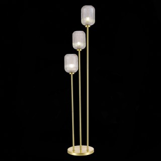 SL1154.325.03 Торшер ST-Luce Латунь/Коньячный E27 3*60W GRAN-foto2