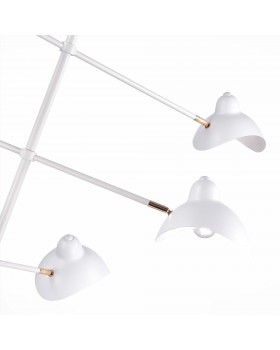 SL1801.503.06 Люстра подвесная ST-Luce Белый/Белый E14 6*60W MINNE-foto3