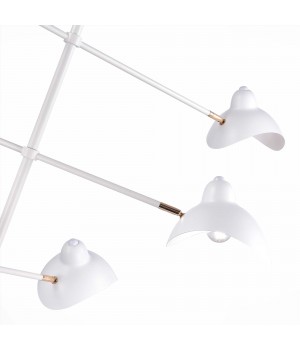 SL1801.503.06 Люстра подвесная ST-Luce Белый/Белый E14 6*60W MINNE-foto3