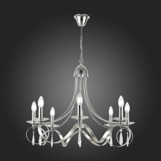 SLE120203-08 Светильник подвесной Хром E14 8*40W FILATTA-foto7