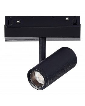 ST808.436.08 Магнитный трековый светильник Черный LED 1*8W 3000K 500Lm Ra>90 36° IP20 D42xH135 48VV SKYLINE 48-foto3