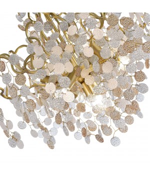 SL1650.303.08 Люстра подвесная ST-Luce Латунь/Прозрачный, Золотой E14 8*60W RAVELLO-foto3