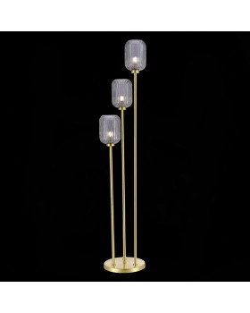 SL1154.335.03 Торшер ST-Luce Латунь/Дымчатый E27 3*60W GRAN-foto3