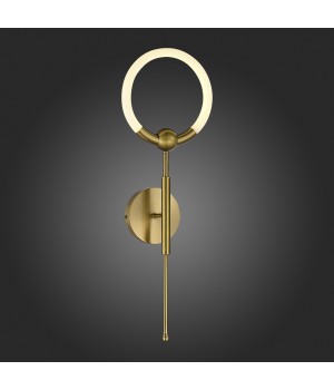 SL1578.201.01 Светильник настенный ST-Luce Золотистый/Белый LED 1*10W 3000K GIERA-foto4