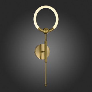 SL1578.201.01 Светильник настенный ST-Luce Золотистый/Белый LED 1*10W 3000K GIERA-foto4