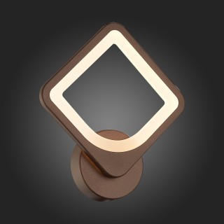 SLE500371-01 Бра Кофейный/Белый LED 1*24W 3000K/4000K/6000K GIURA-foto5