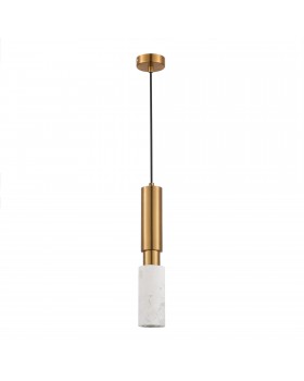 SL1192.353.01 Светильник подвесной ST-Luce Латунь/Латунь, Белый GU10 1*5W 4000K PRIETTI-foto2