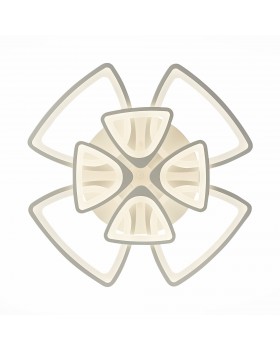 SLE501152-08 Светильник потолочный Белый/Белый LED 1*216W 3000-6000K LOBULI-foto5