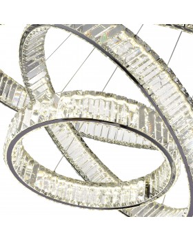 SL1622.103.03 Люстра подвесная ST-Luce Хром/Прозрачный LED 1*122W 4000K TIVOLI-foto5