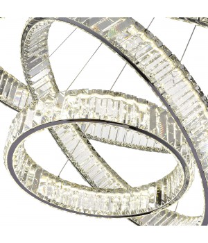 SL1622.103.03 Люстра подвесная ST-Luce Хром/Прозрачный LED 1*122W 4000K TIVOLI-foto5