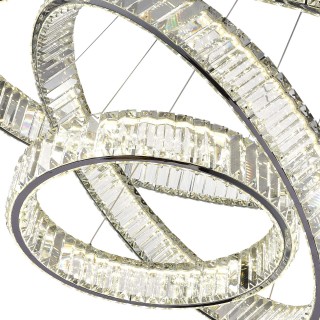 SL1622.103.03 Люстра подвесная ST-Luce Хром/Прозрачный LED 1*122W 4000K TIVOLI-foto5