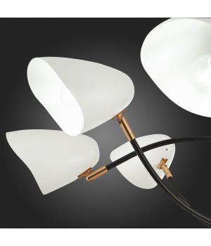 SLE103602-08 Люстра потолочная Черный, Золотой/Белый E14 8*40W SATTA-foto9