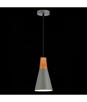 SLE125173-01 Подвес Серый/Серый, Светлое дерево E14 1*40W MODICA-foto4