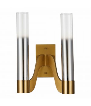 SL1235.301.02 Бра ST-Luce Латунь/Хром, Прозрачный E14 2*40W ETTORE-foto2