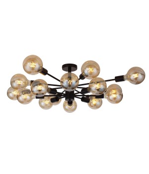 SL419.402.16 Люстра потолочная Черный E27 16*60W ANO-foto17