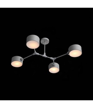 SLE183702-04 Люстра потолочная Серый/Серый E14 4*60W GIMENTO-foto8