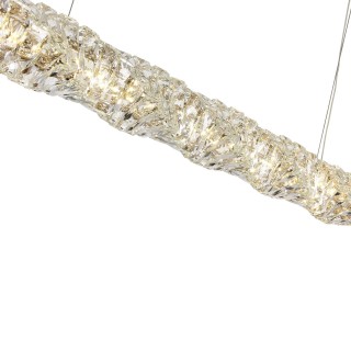 SL6010.203.30 Светильник подвесной ST-Luce Золотистый/Прозрачный LED 1*30W ESPIRA-foto3