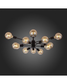 SL419.402.12 Люстра потолочная Черный E27 12*60W ANO-foto11