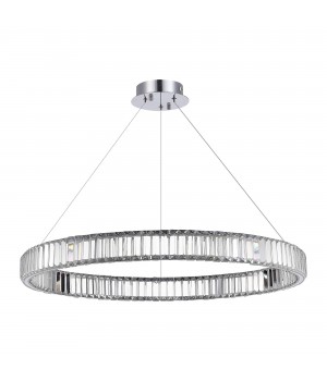 SL1622.163.01 Люстра подвесная ST-Luce Хром/Прозрачный LED 1*40W 4000K TIVOLI-foto2