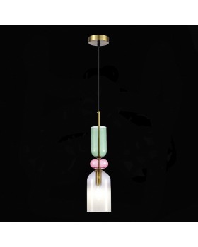 SL2000.203.01 Подвес ST-Luce Золотистый/Дымчатый E14 1*40W GEA-foto4