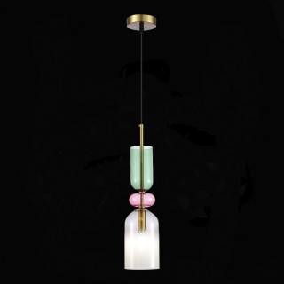 SL2000.203.01 Подвес ST-Luce Золотистый/Дымчатый E14 1*40W GEA-foto4