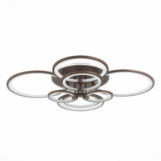 SLE200372-08RGB Светильник потолочный Кофейный/Белый LED 1*256W RGB 15W 3000-6000K LETO-foto4