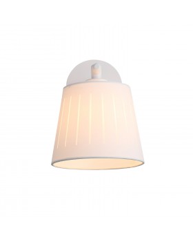 SL375.501.01 Бра Белый, Светлое дерево/Белый E27 1*40W PASSETO-foto2