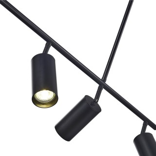 SL1206.403.05 Светильник подвесной ST-Luce Черный/Черный GU10 5*5W 4000K SORMANO-foto4