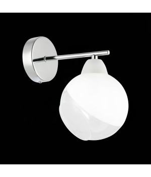 SLE102701-01 Бра Хром/Прозрачный, Матовый никель E14 1*40W GIORTE-foto3