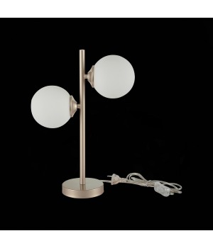 SLE106204-02 Прикроватная лампа ST-Luce Золотистый/Белый G9 LED 2*5W REDJINO-foto4