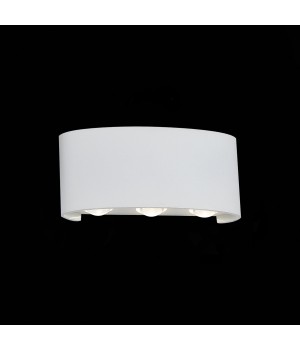 SL089.501.06 Светильник уличный настенный ST-Luce Белый кварцевый/Белый кварцевый, Прозрачный LED 6*1W 4000K BISELLO-foto4