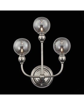 SL552.101.03 Бра ST-Luce Никель/Дымчатый G9 3*5W FUNHI-foto4