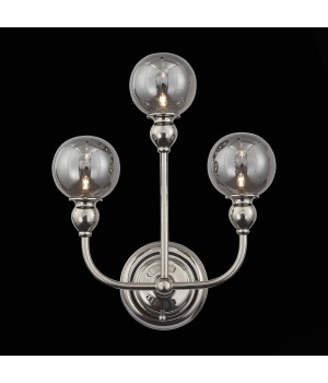 SL552.101.03 Бра ST-Luce Никель/Дымчатый G9 3*5W FUNHI-foto4