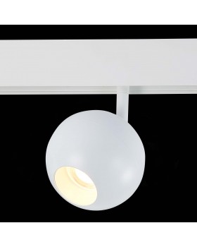 ST354.536.12 Магнитный трековый светильник белый LED 1*12W 3000K 680Lm Ra>80 36° IP20 L120xW100xH195 48V BOLE-foto4