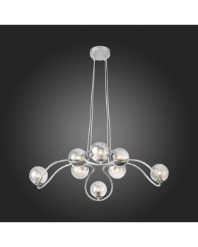 SL1502.103.08 Светильник подвесной ST-Luce Хром/Дымчатый G9 8*5W LEGATEZZA-foto6