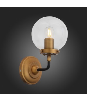 SL234.401.01 Бра ST-Luce Черный, Золото/Прозрачный E27 1*40W VARIETA-foto8