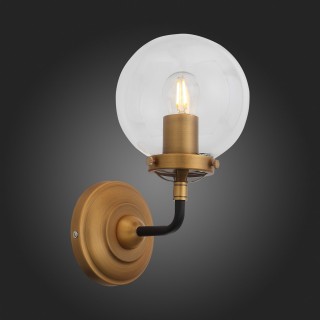 SL234.401.01 Бра ST-Luce Черный, Золото/Прозрачный E27 1*40W VARIETA-foto8