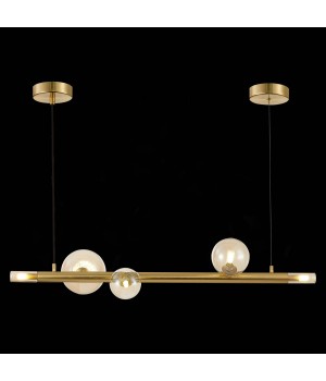 SL1509.203.05 Светильник подвесной ST-Luce Золотистый/Коньячный G9 5*5W CIELO-foto5