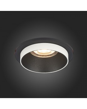 ST206.408.01 Св-к встр. Мат. черный GU10 1*50W D92xH41 220V Без ламп CHOMIA-foto9