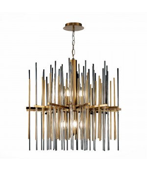 SL1628.303.08 Люстра подвесная ST-Luce Латунь/Прозрачный, Латунь E14 8*40W TERAMO-foto12