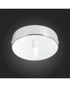 SL001.103.01 Потолочное крепление на одну лампу (круглое) ST-Luce Хром SL001-foto3