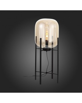 SL1050.515.01 Торшер ST-Luce Черный/Коньячный E27 1*40W (из 2-х коробок) BURASCA-foto7