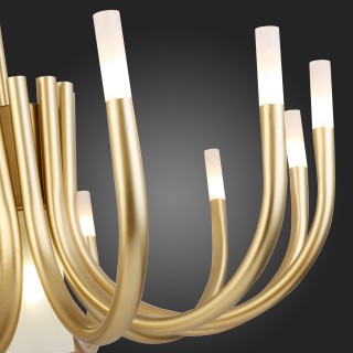 SL1173.202.13 Люстра потолочная ST-Luce Золотистый/Белый G4/E27 12+1*5+60W PAFE-foto3