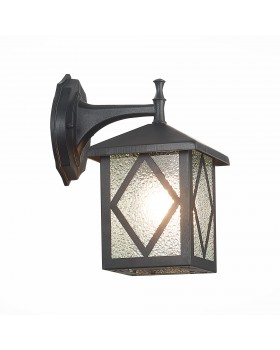SL084.411.01 Светильник уличный настенный ST-Luce Черный/Черный, Прозрачный E27 1*60W LORNE-foto3