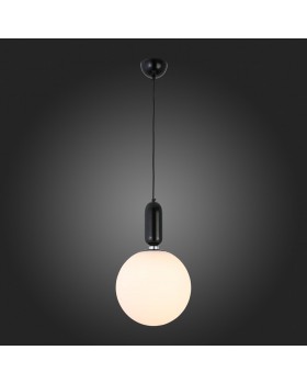 SL1220.403.01 Светильник подвесной ST-Luce Черный/Белый E27 1*60W RIETTA-foto5