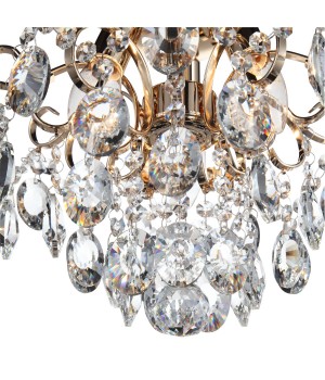 SL846.202.03 Люстра подвесная ST-Luce Золотистый/Прозрачный E14 3*40W ORECCHINI-foto14