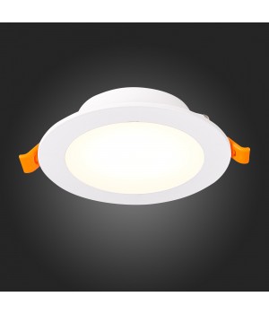 ST212.508.10 Св-к встр. Белый LED 1*10W 3000K/4000K/6000K 850Lm Ra80 110° IP20 D120xH30 220-240V REGGILA-foto5