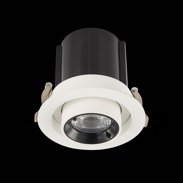 ST702.238.12 Св-к встр. Белый LED 1*12W 3000K 900Lm Ra80 24° IP20 D90xH92 180-240V ST702