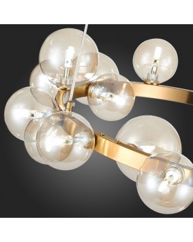 SL1165.302.15 Светильник подвесной ST-Luce Бронза/Коньячный G4 15*5W NECTON-foto12